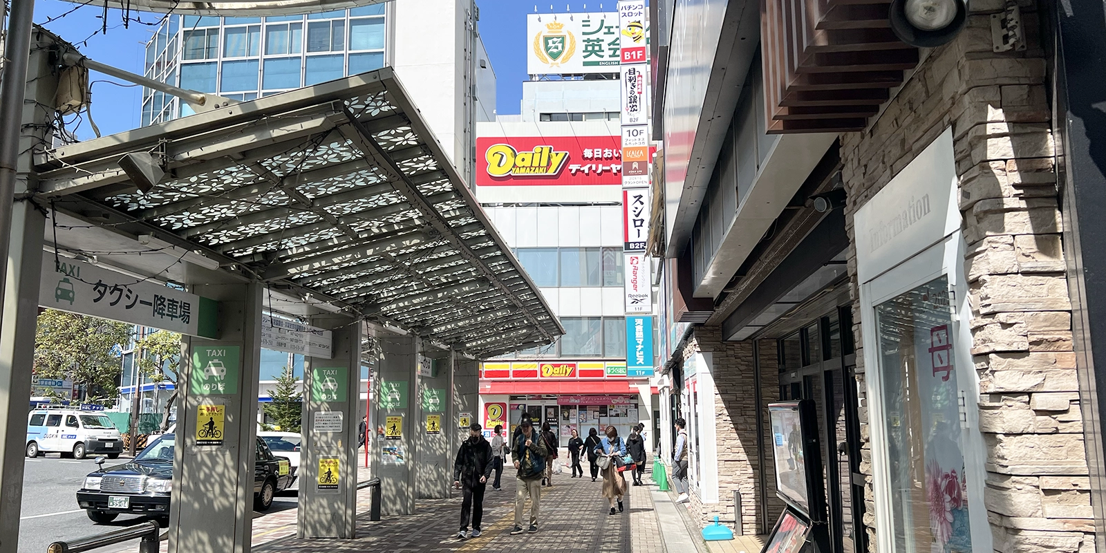 市川駅から当院までの道のり
